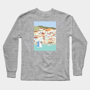 Batsi, Andros, Greece Long Sleeve T-Shirt